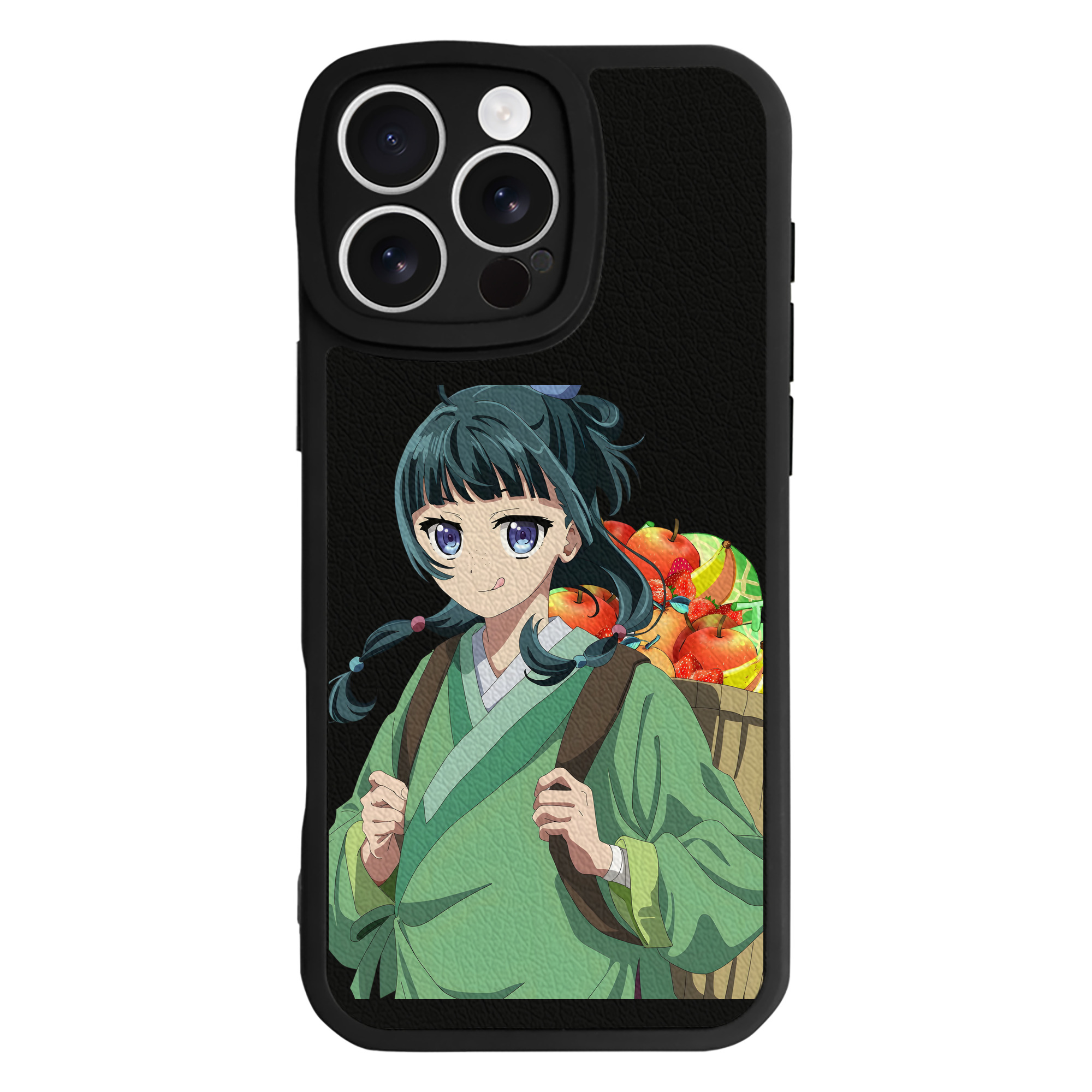 薬屋のひとりごと The Apothecary Diaries 【iPhone 16シリーズ対応】シリコンスマホケース（レザー調） 材質：シリコン
